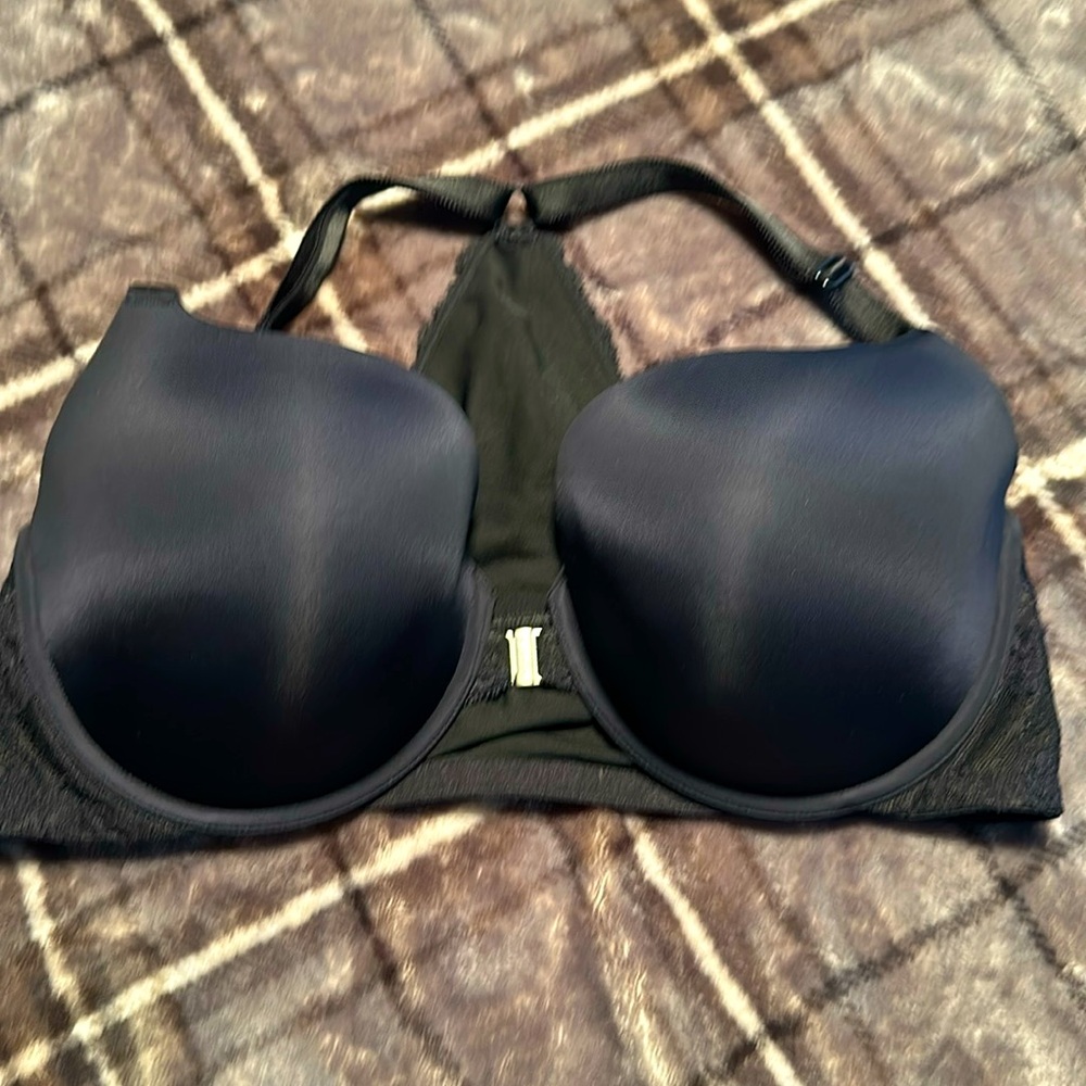 Torrid Bra 38DD underwire w Lace Racer Back and Front Clasp